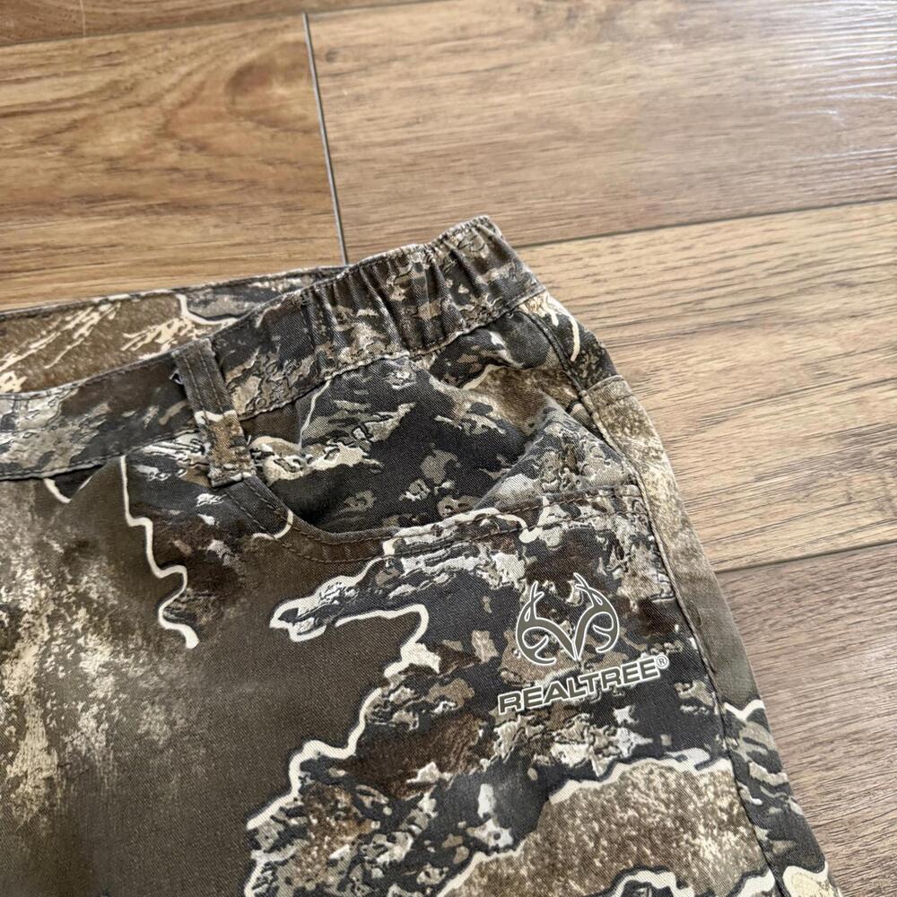 RealTree Camo Pants Hunting Outdoors Winter y2k Size L 36-38 - Picture 2 of 10
